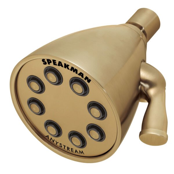8-JET BRASS SHOWERHEAD, BBZ, 2.0 GPM