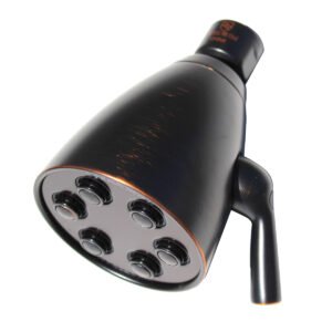 6-JET BRASS SHOWERHEAD, ORB, 1.75 GPM