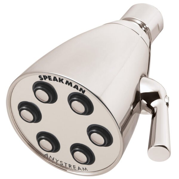 6-JET BRASS SHOWERHEAD, PN, 1.75 GPM