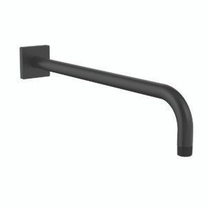 SPEAKMAN S-2572-MB WALL MOUNTED RAIN SHOWER ARM & FLANGE IN MATTE BLACK