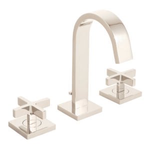 SPEAKMAN LURA SB-2521-PN WIDESPREAD FAUCET WITH CROSS HANDLES