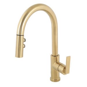 LURA PULL-DOWN KITCHEN FAUCET, BRB