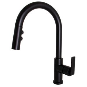 SPEAKMAN LURA SBS-2542-MB SENSOR PULL DOWN KITCHEN FAUCET