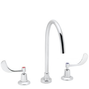 SPEAKMAN COMMANDER SC-3004-FC-LD GOOSENECK WIDESPREAD LAVATORY FAUCET