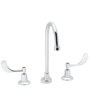 SPEAKMAN COMMANDER SC-3004-LD-E GOOSENECK WIDESPREAD LAVATORY FAUCET
