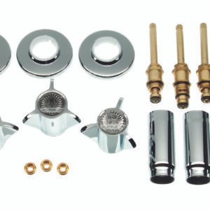 TUB AND SHOWER REBUILD KIT (GENERIC) FOR 3-HANDLE SAYCO TUB AND SHOWER
