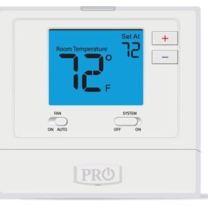 NON-PROGRAMMABLE THERMOSTAT (GE: 1H OR 1C NOT BOTH)
