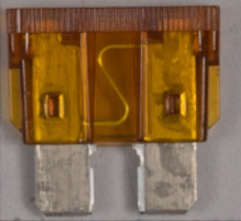 FUSE; 5 AMP, TAN