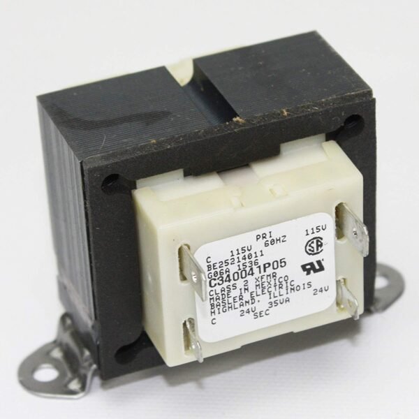 TRANSFORMER; 115V PRI, 24V SEC., 60HZ, 35VA, FOOT