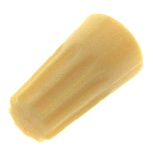 WIRE CONN., YEL,74B, PK OF 100