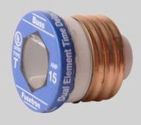 FUSE,TIME DELAY PLG,TYPE T,15A