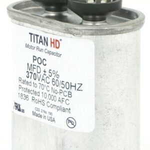 TITAN HD 10MFD, 370V, OVAL