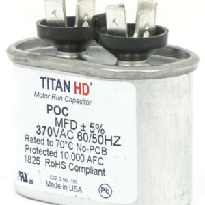 TITAN HD 7.5MFD, 370V, OVAL