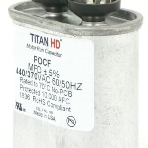 TITAN HD 7.5MFD, 440/370V,OVAL