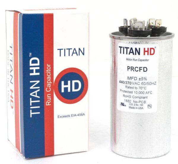 TITAN HD35+7.5MFD,440/370V,RND