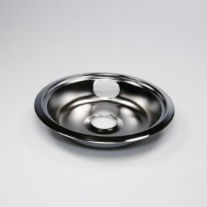 8 INCH CHROME BURNER BOWL - ELEC