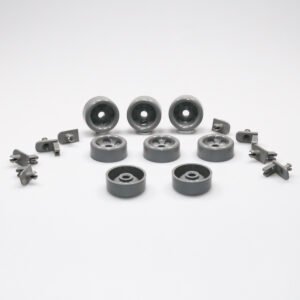 DISHWASHER LOWER RACK KIT 8 PACK - GRAY