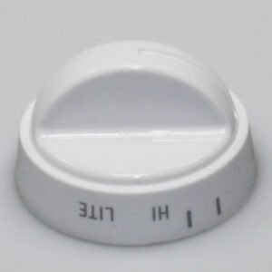 TOP BURNER VALVE KNOB - WHITE
